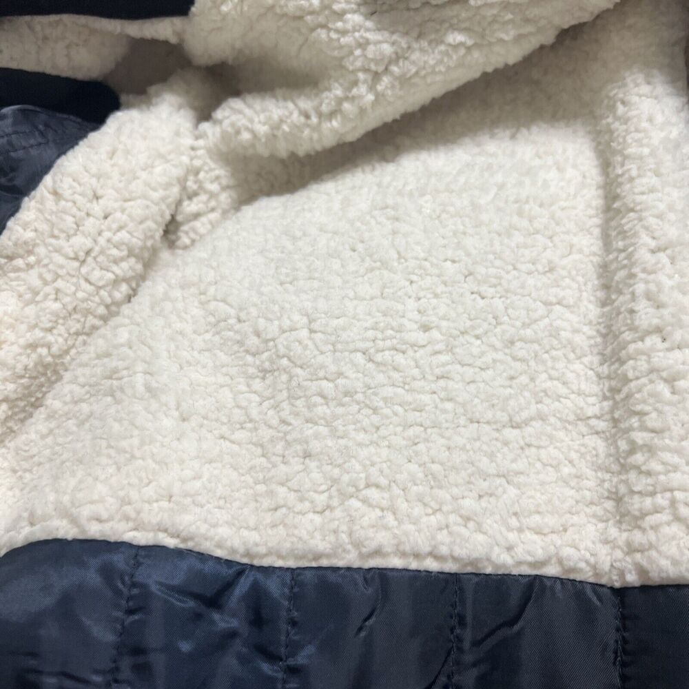 TALLIA Navy Wool Blend Coat Young Men's Size M 12-14 . MSRP $195. NWT - Picture 11 of 12